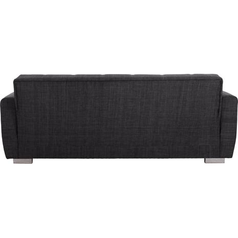 ΚΑΝΑΠΕΣ ΚΡΕΒΑΤΙ POLYA ΤΡΙΘΕΣΙΟΣ HM3240.03 ΓΚΡΙ 215x85x76Υ εκ.