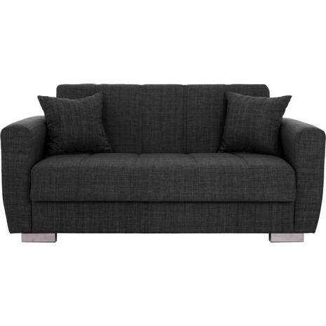ΚΑΝΑΠΕΣ ΚΡΕΒΑΤΙ POLYA ΔΙΘΕΣΙΟΣ ΓΚΡΙ HM3241.03 153x87x77Υεκ.