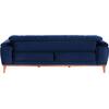 ΚΑΝΑΠΕΣ ΚΡΕΒΑΤΙ BENNINGTON ΤΡΙΘΕΣΙΟΣ ΜΠΛΕ HM3249.18 240x95x80 εκ.