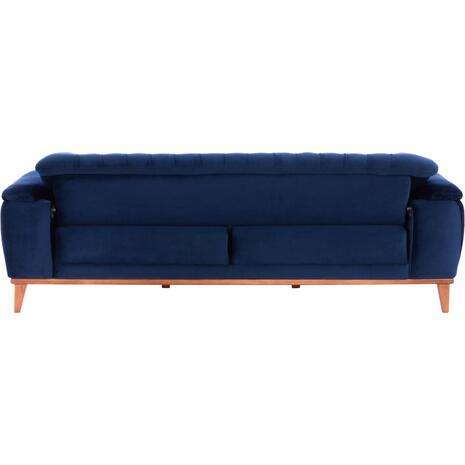 ΚΑΝΑΠΕΣ ΚΡΕΒΑΤΙ BENNINGTON ΤΡΙΘΕΣΙΟΣ ΜΠΛΕ HM3249.18 240x95x80 εκ.