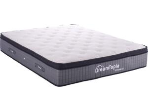 ΣΤΡΩΜΑ DREAMTOPIA, σειρά ULTIMATE HM661.160 POCKET SPRING ΜΕ ΑΝΩΣΤΡΩΜΑ 160X200x34Yεκ.