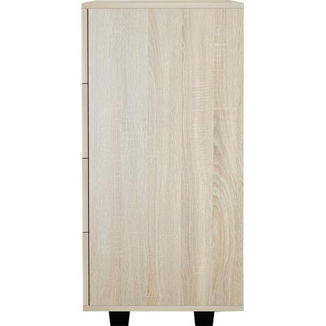ΣΥΡΤΑΡΙΕΡΑ ΜΕΛΑΜΙΝΗΣ THORG ME 4 ΣΥΡΤΑΡΙΑ SONOMA HM8996.01 80x40x83Yεκ.