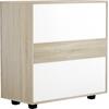 ΣΥΡΤΑΡΙΕΡΑ ME 4 ΣΥΡΤΑΡΙΑ THORG HM8996.01 ΜΕΛΑΜΙΝΗ ΣΕ SONAMA 80x40x83Yεκ.