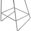 ΣΚΑΜΠΟ ΜΠΑΡ NAILA HM9299.10 ΓΚΡΙ ΜΕΣΑΙΟΥ ΥΨΟΥΣ 44x44x74Yεκ. (σετ 2 τεμαχίων)