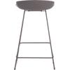 ΣΚΑΜΠΟ ΜΠΑΡ NAILA HM9299.10 ΓΚΡΙ ΜΕΣΑΙΟΥ ΥΨΟΥΣ 44x44x74Yεκ. (σετ 2 τεμαχίων)