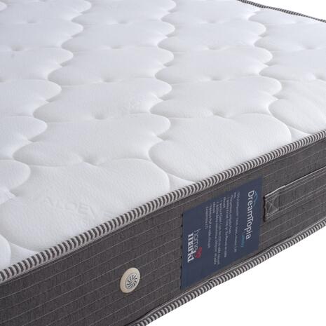 ΣΤΡΩΜΑ DREAMTOPIA ΣΕΙΡΑ LULLABY ALOE VERA HM655.140-200 BONNELL SPRING 140x200x20Y εκ.