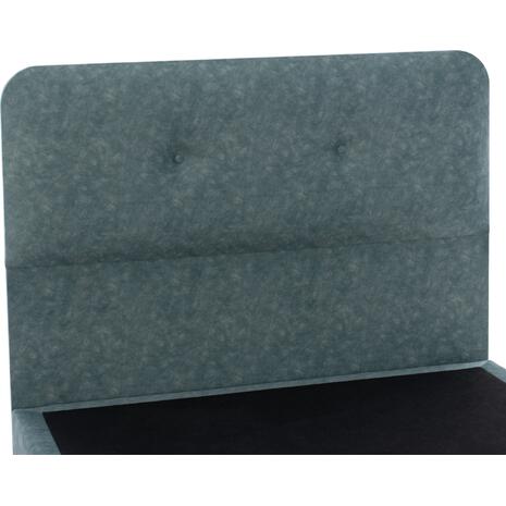 ΚΡΕΒΑΤΙ DOLORES ΑΠΟ ΥΦΑΣΜΑ LIGHT GREEN HM649.27 ΓΙΑ ΣΤΡΩΜΑ 90x200 εκ.