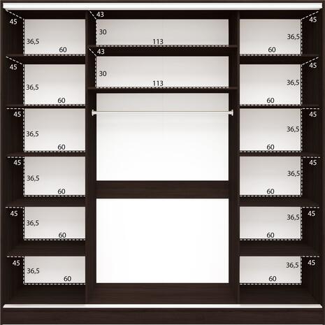 ΝΤΟΥΛΑΠΑ ΣΥΡΟΜΕΝΗ ADLER ΜΕΛΑΜΙΝΗΣ ΒΕΓΓΕ ΜΕ ΚΑΘΡΕΦΤΗ 3ΦΥΛΛΗ 240x60X240Yεκ.HM2462.02