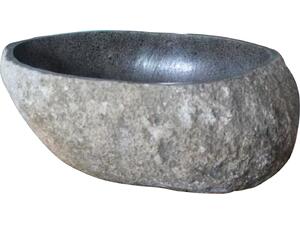 ΝΙΠΤΗΡΑΣ STONE SINK ΛΑΞΕΥΜΕΝΗ ΠΕΤΡΑ ΓΚΡΙ ΧΡΩΜΑ 40x40x20Yεκ.HM7807
