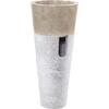 ΝΙΠΤΗΡΑΣ ΜΑΡΜΑΡΙΝΟΣ CONE SINK CREME WHITE Φ40x90Y εκ.HM7808.02