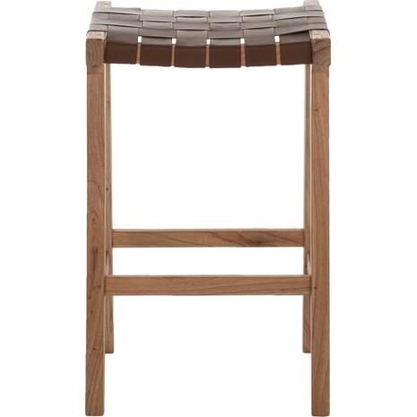 ΣΚΑΜΠΟ ΜΠΑΡ ΜΑΣΙΦ ΞΥΛΟ ΤEAK ΦΥΣΙΚΟ HM9382.01 40X35X65YΕΚ.
