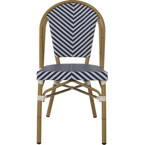 ΚΑΡΕΚΛΑ BAMBOO LOOK ΜΑΥΡΟ-ΛΕΥΚΟ HM5860.01 46x56x88Y εκ.