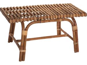 ΠΑΓΚΑΚΙ-ΜΠΑΓΚΑΖΙΕΡΑ ΞΕΝΟΔΟΧΕΙΟΥ ΑΠΟ RATTAN ΦΥΣΙΚΟ ΧΡΩΜΑ 90x42x48Υεκ.HM9480
