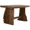 ΠΑΓΚΑΚΙ YEDI HM9347 ΑΠΟ ΜΑΣΙΦ ΞΥΛΟ TEAK ΦΥΣΙΚΟ 80X40X44Y εκ.