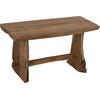 ΠΑΓΚΑΚΙ YEDI HM9347 ΑΠΟ ΜΑΣΙΦ ΞΥΛΟ TEAK ΦΥΣΙΚΟ 80X40X44Y εκ.