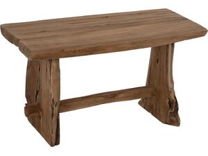 ΠΑΓΚΑΚΙ YEDI HM9347 ΑΠΟ ΜΑΣΙΦ ΞΥΛΟ TEAK ΦΥΣΙΚΟ 80X40X44Y εκ.