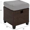 ΣΕΤ ΣΑΛΟΝΙ ΓΩΝΙΑ TRANQUILITY HM5895.02 5ΤΜΧ ΜΕ 2 ΣΚΑΜΠΟ ΚΑΙ ΤΡΑΠΕΖΙ ΚΑΦΕ