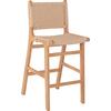 ΣΚΑΜΠΟ ΜΕΣΑΙΟΥ ΥΨΟΥΣ HM9332.01 RUBBERWOOD & ΣΧΟΙΝΙ- ΦΥΣΙΚΟ ΧΡΩΜΑ 45x46x95Υεκ.