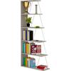 ΒΙΒΛΙΟΘΗΚΗ ΜΕΛΑΜΙΝΗΣ MINI TARS SONOMA ΛΕΥΚΟ HM2241.11 65x22-24x146Υεκ.