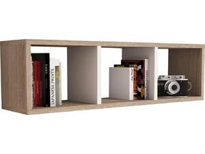 ΡΑΦΙΕΡΑ ΤΟΙΧΟΥ ΜΕΛΑΜΙΝΗΣ SONAMA & ΛΕΥΚΟ CLASSIKER HM9228.12 90x22x25,6Υ εκ.