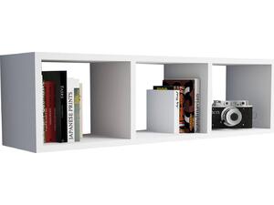 ΡΑΦΙΕΡΑ ΤΟΙΧΟΥ ΜΕΛΑΜΙΝΗΣ ΛΕΥΚΗ CLASSIKER HM9228.11 90x22x25,6Υ εκ.