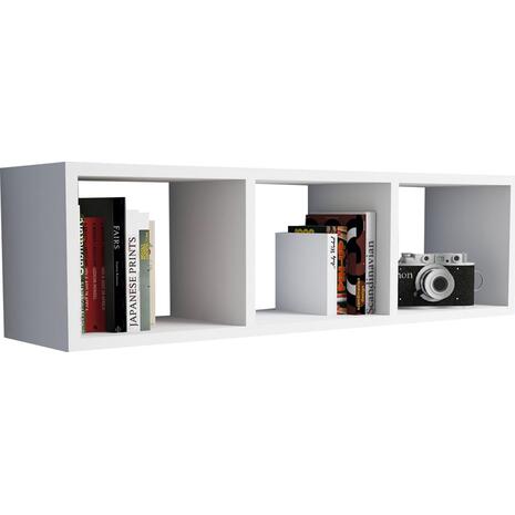 ΡΑΦΙΕΡΑ ΤΟΙΧΟΥ ΜΕΛΑΜΙΝΗΣ ΛΕΥΚΗ CLASSIKER HM9228.11 90x22x25,6Υ εκ.