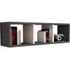 ΡΑΦΙΕΡΑ ΤΟΙΧΟΥ ΜΕΛΑΜΙΝΗΣ ΓΚΡΙ & ΛΕΥΚΟ CLASSIKER HM9228.13 90x22x25,6Υ εκ.
