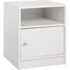ΚΟΜΟΔΙΝΟ ΜΕΛΑΜΙΝΗΣ MALORY HM2205.05 ΛΕΥΚO 40x40x50Yεκ. (Λευκό)