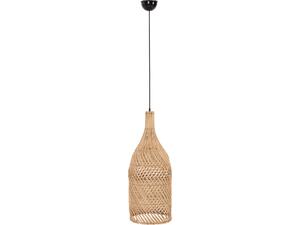 ΦΩΤΙΣΤΙΚΟ ΟΡΟΦΗΣ HM7885 ΚΡΕΜΑΣΤΟ ΑΠΟ RATTAN ΣΕ ΦΥΣΙΚΟ ΧΡΩΜΑ Φ23x148Yεκ.