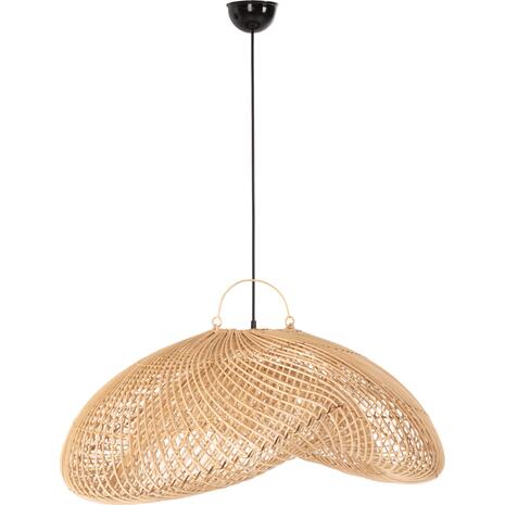 ΦΩΤΙΣΤΙΚΟ ΟΡΟΦΗΣ ΚΡΕΜΑΣΤΟ PERK HM7861 RATTAN ΣΕ ΦΥΣΙΚΟ ΧΡΩΜΑ 100x80x142Υ εκ.