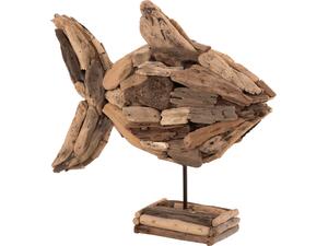 ΕΠΙΤΡΑΠΕΖΙΟ ΔΙΑΚΟΣΜΗΤΙΚΟ ΨΑΡΙ HM4271 DRIFTWOOD ΣΕ ΦΥΣΙΚΟ 40x12x40Υ εκ.