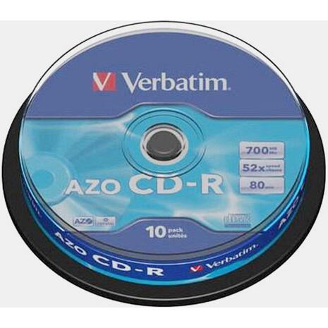 CD-R Verbatim 700MB 52X Cake box Extra Protection (10 τεμαχίων) 43437