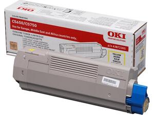 Toner εκτυπωτή OKI Yellow C5650/5750 (43872305) (Yellow)