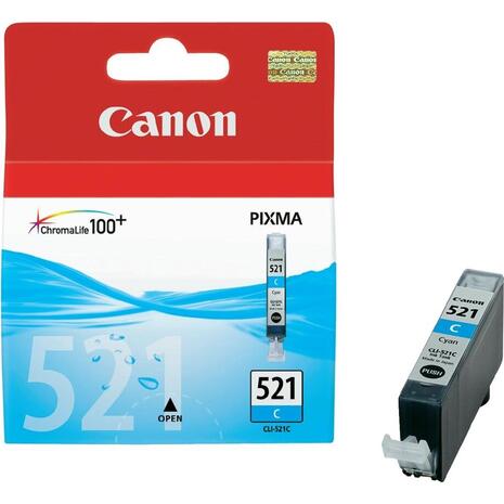 Μελάνι εκτυπωτή CANON CLI-521 Cyan (Cyan)