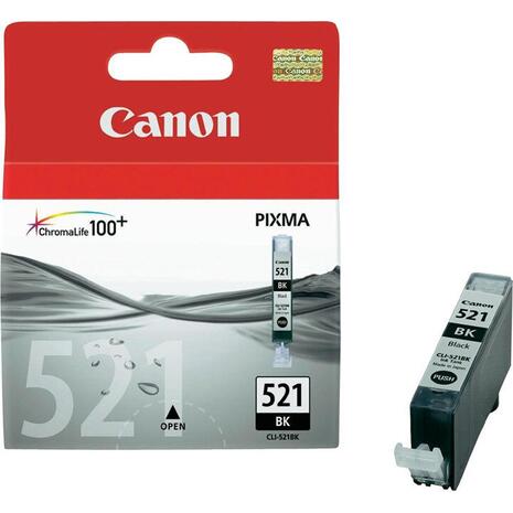 Μελάνι εκτυπωτή CANON CLI-521 Black (Black)
