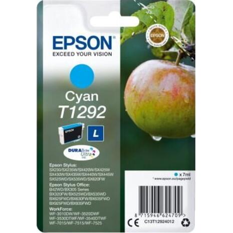 Μελάνι εκτυπωτή EPSON T1292 Cyan C13T12924011