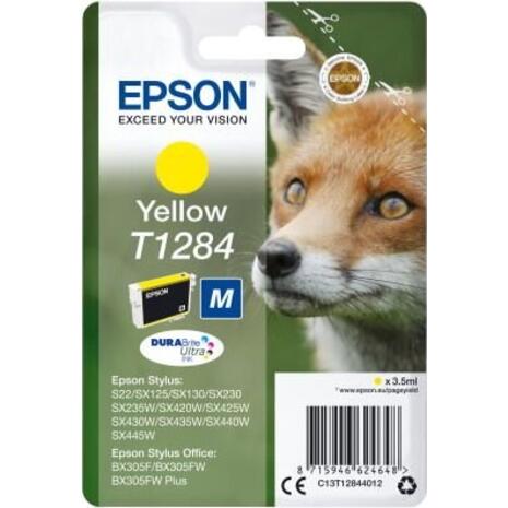 Μελάνι εκτυπωτή Epson T1284 Yellow C13T12844012