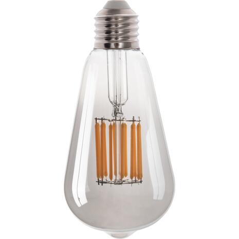 ΛΑΜΠΤΗΡΑΣ HM4189.03 LED FILAMENT 12W E27 2700K SMOKE
