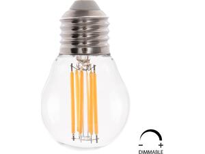 ΛΑΜΠΤΗΡΑΣ HM4046.01 LED FILAMENT 6W E27 2700K ΔΙΑΦΑΝΟ DIMMABLE