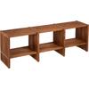 ΚΟΝΣΟΛΑ TV NYA HM9831 ΜΑΣΙΦ ΞΥΛΟ TEAK ΣΕ ΦΥΣΙΚΟ ΧΡΩΜΑ 130x29,5x46Υ εκ.