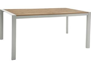 ΤΡΑΠΕΖΙ ΕΞΩΤ.ΧΩΡΟΥ GOYA HM6059.01 ΑΛΟΥΜΙΝΙΟ ΛΕΥΚΟ & POLYWOOD 160X80Χ75Υεκ.