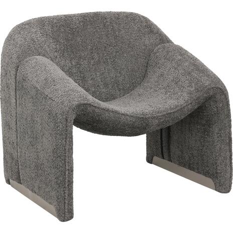 ΠΟΛΥΘΡΟΝΑ SPINER HM9599.01 ΓΚΡΙ ΜΠΟΥΚΛΕ ΥΦΑΣΜΑ 81x64x74Υεκ.
