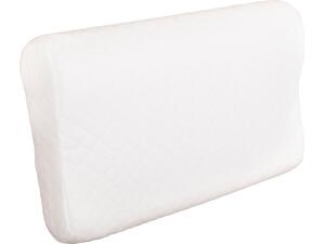 ΜΑΞΙΛΑΡΙ ΥΠΝΟΥ BEZEL HM673 MEMORY FOAM-ΛΕΥΚΟ ΥΦΑΣΜΑ 55x32Υεκ (Λευκό)