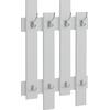 ΚΡΕΜΑΣΤΡΑ ΕΙΣΟΔΟΥ WESSON HM8940.11 ΜΕΛΑΜΙΝΗ ΣΕ ΛΕΥΚΟ 64x4x79Υεκ.