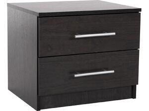 ΚΟΜΟΔΙΝΟ ΜΕΛΑΜΙΝΗΣ CHELSEA HM2220.11 WENGE-2 ΣΥΡΤΑΡΙΑ 48X40,5X41,5Υεκ.