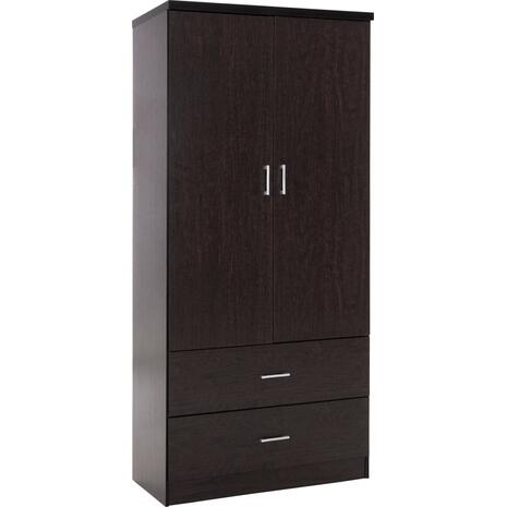 ΝΤΟΥΛΑΠΑ 2ΦΥΛΛΗ REINA ME 2 ΣΥΡΤΑΡΙΑ HM338.11 ΜΕΛΑΜΙΝΗ WENGE 80Χ41,5Χ181Yεκ.