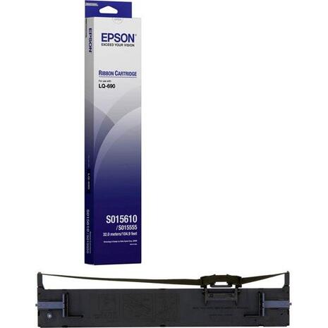 Μελανοταινία εκτυπωτή EPSON SO15610 LQ-690 (C13S015610) (Black)