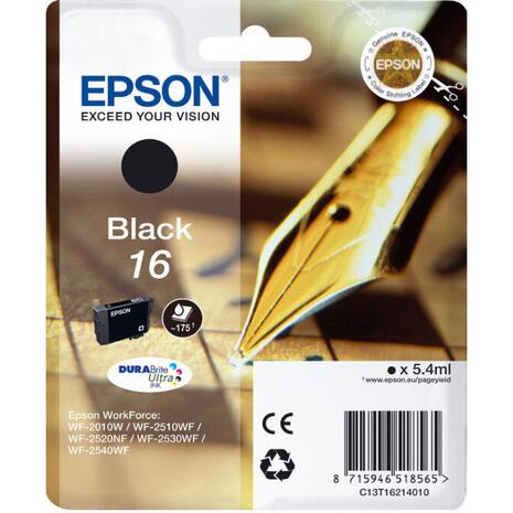 Μελάνι εκτυπωτή Epson T162140 Black with pigment ink C13T16214012