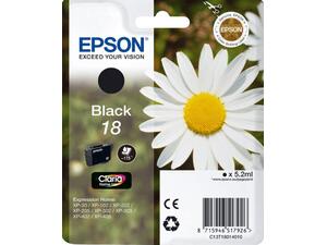 Μελάνι εκτυπωτή Epson T180140 Black with pigment ink C13T18014012