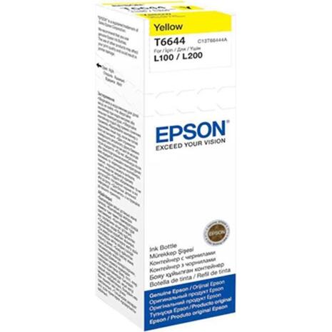 Μελάνι εκτυπωτή EPSON T66444A Yellow bottle (Yellow)